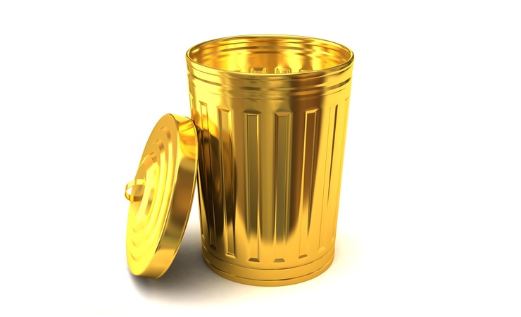 За год на свалки по всему миру выкинули 300 тонн золота