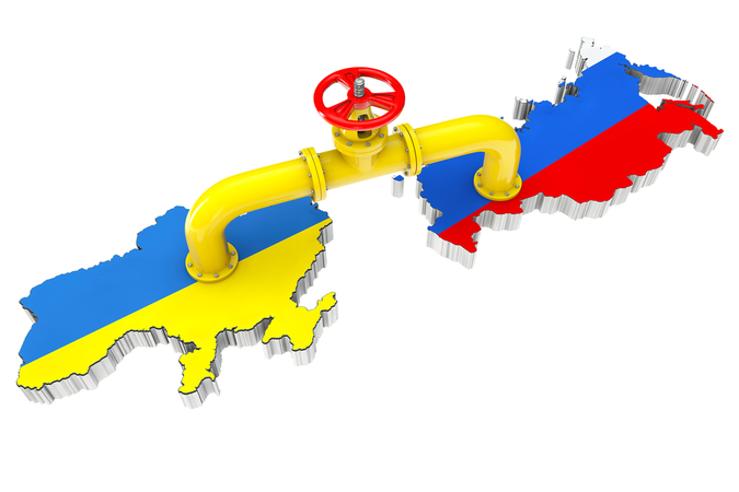 Импорт российского газа в Украину вырос в 1