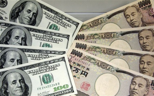 Иена укрепляется по отношению к доллару