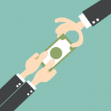 Средняя зарплата украинцев за месяц выросла на 91 гривну